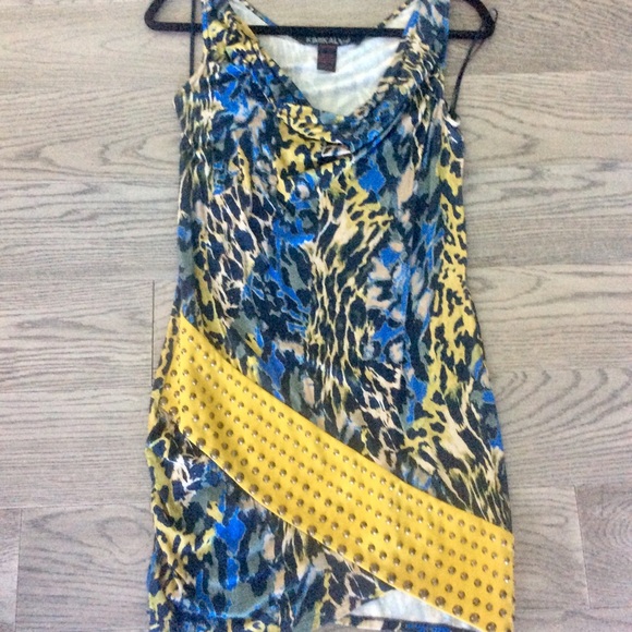 KIMIKAL Animal Print Dress Size Medium - Picture 3 of 6